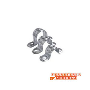 GRAPA TUBERIA GT 1/2" DOBLE GALV C.26 INDUMA  T1204-0009 (100)