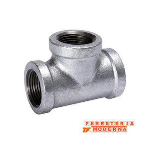 TEE GALV DE 1/2" GT12