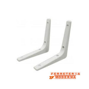 PIE DE AMIGO PLASTICO 7 X 7 BLANCO INDUMA T1403-0004 (12)