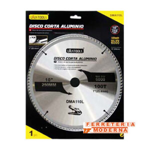 DISCO CORTE ALUMINIO 250X100 DMA110L UYUSTOOLS
