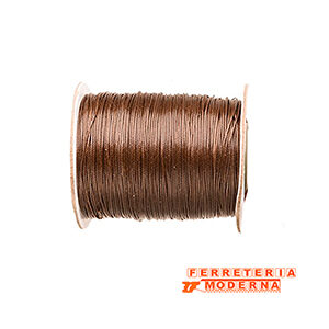 NYLON BRILLANTE #3 X MTS COLOR CAFE 213 (RLL 350 MTS) TITAN