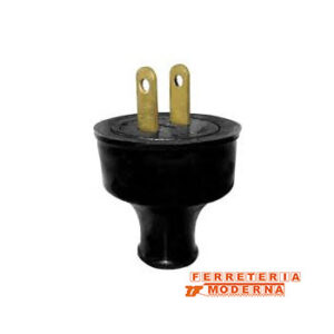CLAVIJA BIFILAR PVC 15 A HEMAR MPV1013