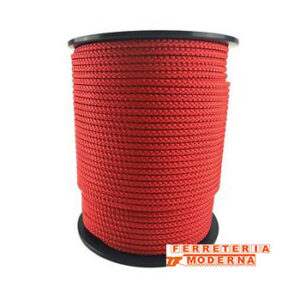 NYLON BRILLANTE #5 X MTS COLOR ROJO 215 (RLL 240 MTS) TITAN