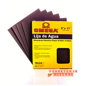 LIJA OMEGA #180 DE 9" X11"X50 UND RPHOA0180000 ABRACOL (2)